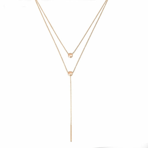 Layered Lariat Necklace