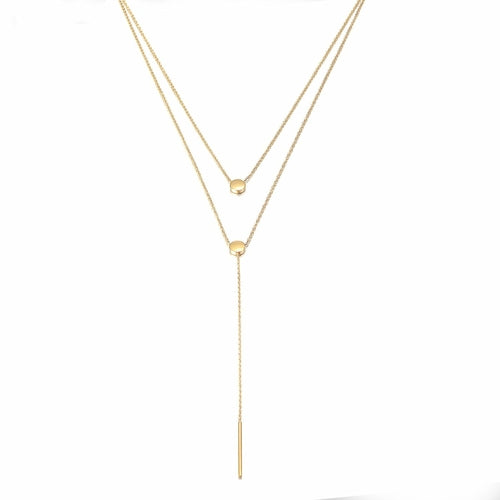 Layered Lariat Necklace