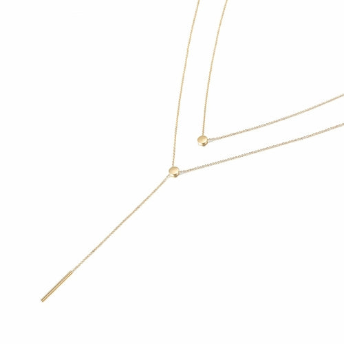 Layered Lariat Necklace