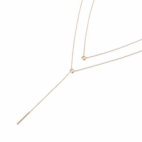 Layered Lariat Necklace