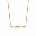PYRAMID BAR NECKLACE
