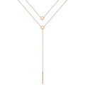 Layered Lariat Necklace