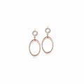 Oval Dangle Earrings