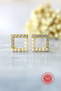24K Gold Filled Stud Earrings